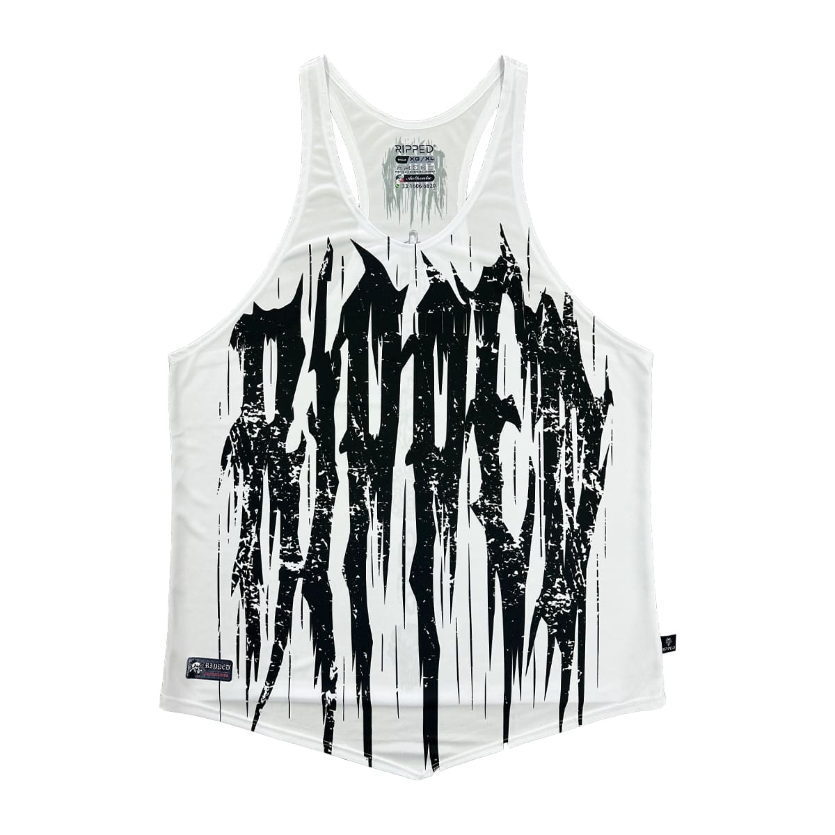 metal blanca frente